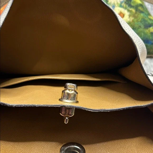 Coach Charlie Bucket Polished Pebbled Leather Crossbody Bag - Picture 14 of 16